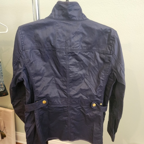 J. Crew Women's Downtown Field Jacket in Navy, Size M - Picture 6 of 9